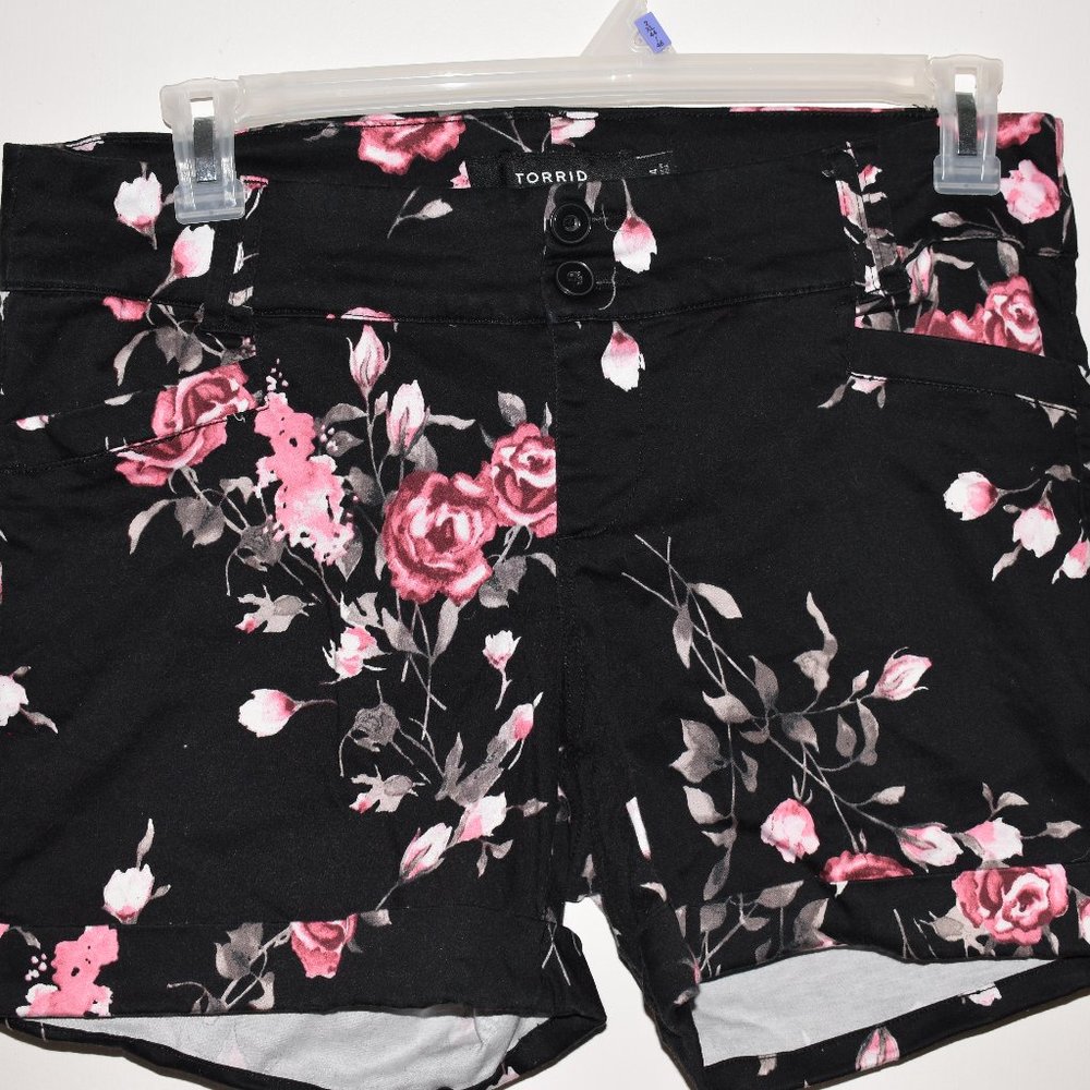 Torrid Floral Shorts
